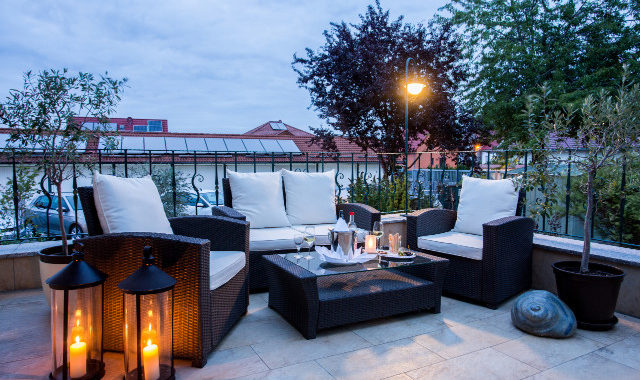 Linderhof Dachterrasse