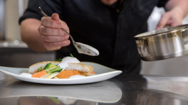 Fisch in der Küche
